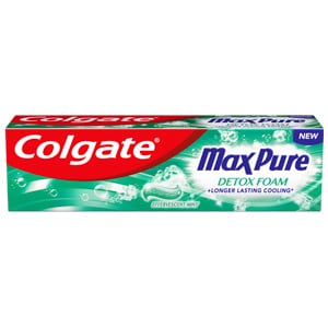 Colgate® Max Pure Detox Foam Fogkrém 75 Ml