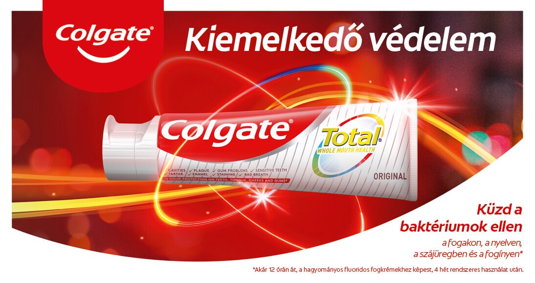 Új Colgate Total® fogkrém Új Colgate Total® fogkrém