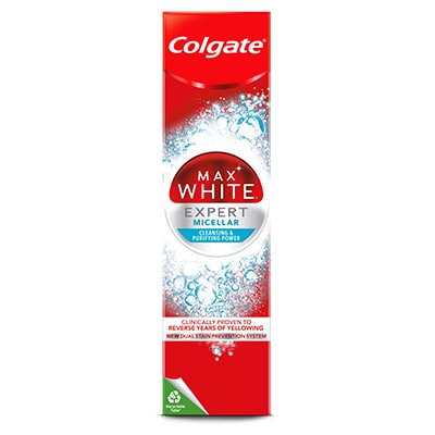 Colgate® Max White Expert Shine Glossy Mint Fogkrém 75ml