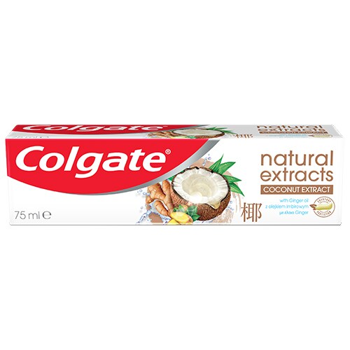 Colgate® Natural Extracts Ginger & Coconut Fogkrém 75ml