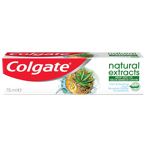 Colgate® Natural Extracts Hemp Seed Oil Fogkrém 75ml