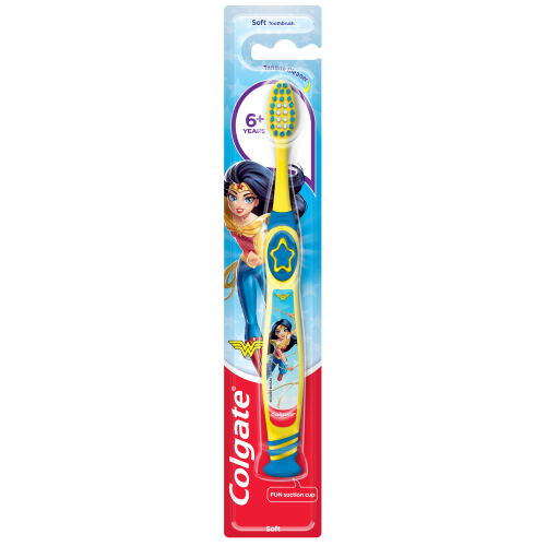 Colgate® Kids Lágy Fogkefe 6 Éves Kortól Wonderwoman™ / Batman™