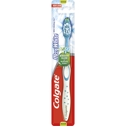 Colgate® Max White Közepes Fogkefe