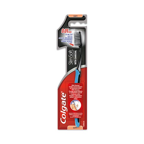 Colgate® Slim Soft Charcoal Lágy Fogkefe